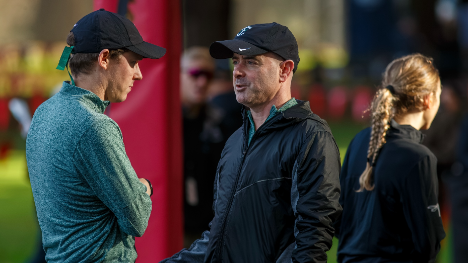 Sehome High School track and field coach Kevin Ryan talks about the importance of teamwork