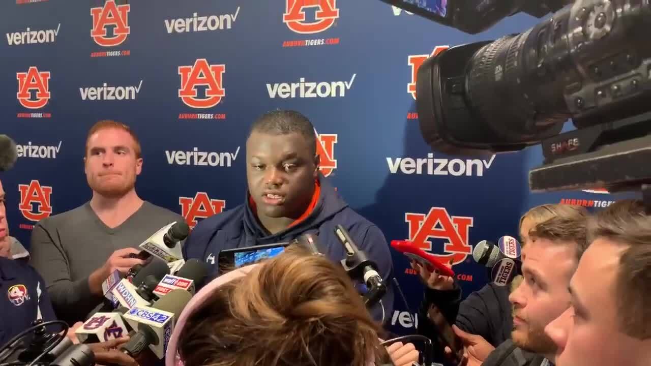 ‘It hurts’: Auburn’s Marlon Davidson reacts to Tigers’ loss to Georgia