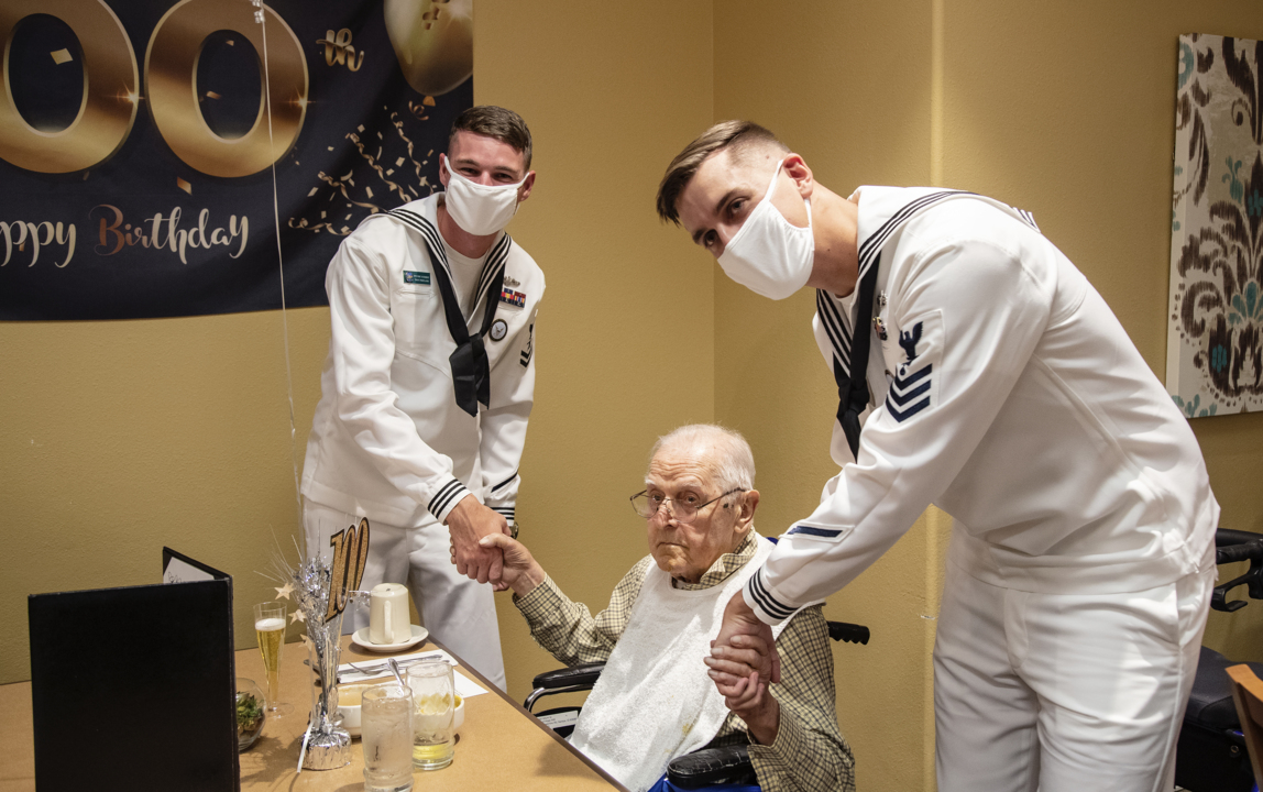 WWII veteran celebrates 100th birthday in Eagle