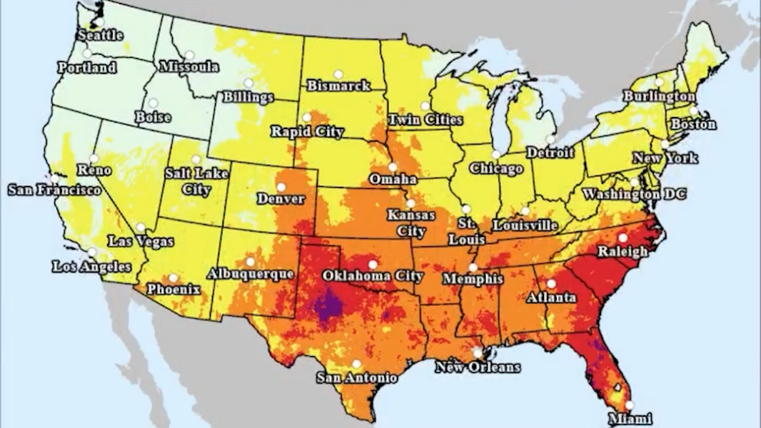 Heatwave moving across central and eastern U.S. ahead of Independence Day