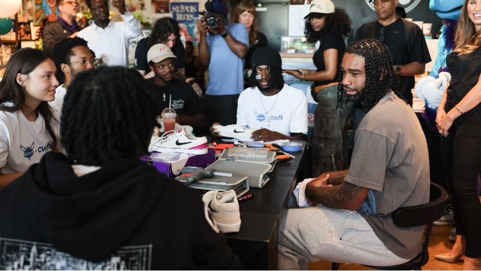 'It's about us': Charlotte Hornets guard Coby White talks about West Charlotte