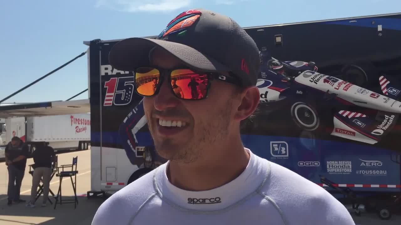 ‘Driving in an oven.’ IndyCar drivers battle Texas heat during tire test at TMS