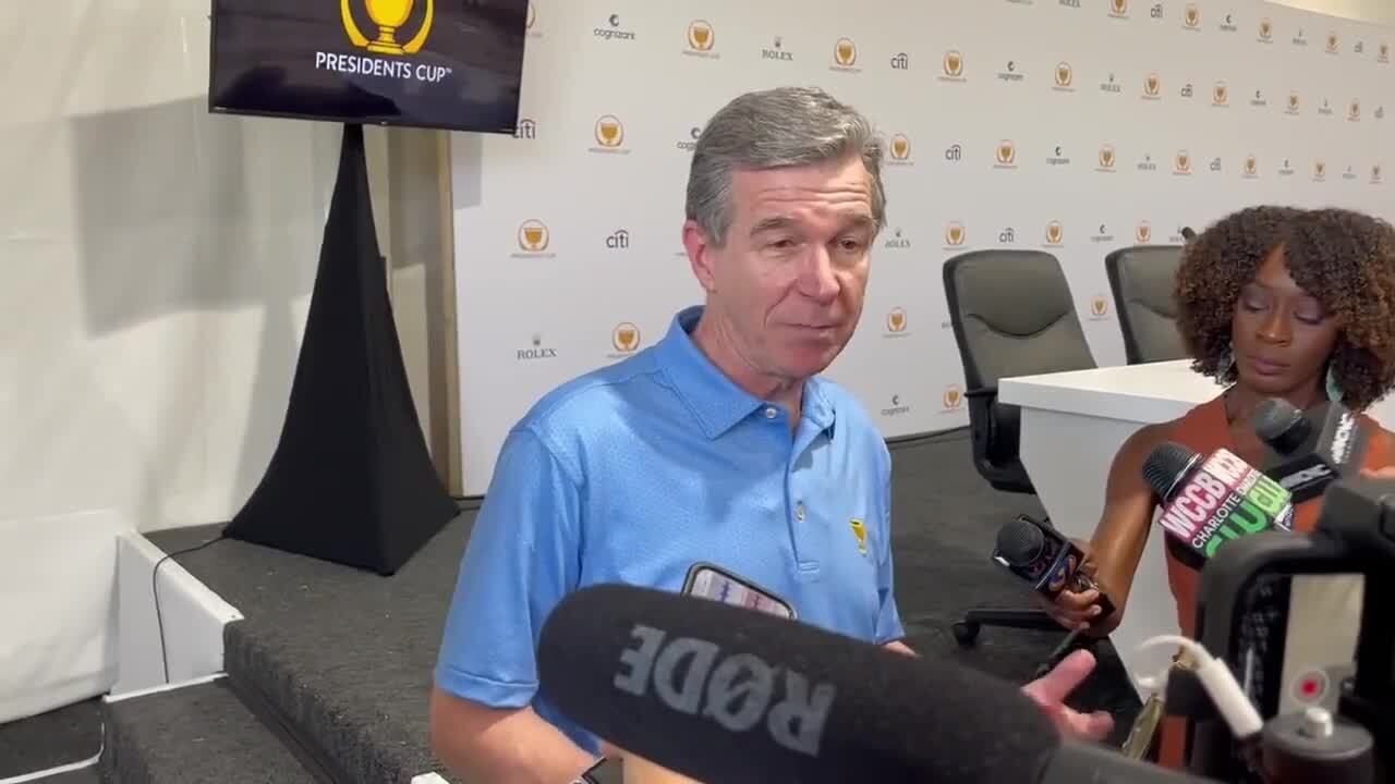 Gov. Roy Cooper before Presidents Cup: NC, Charlotte is ‘centerpiece for golf’