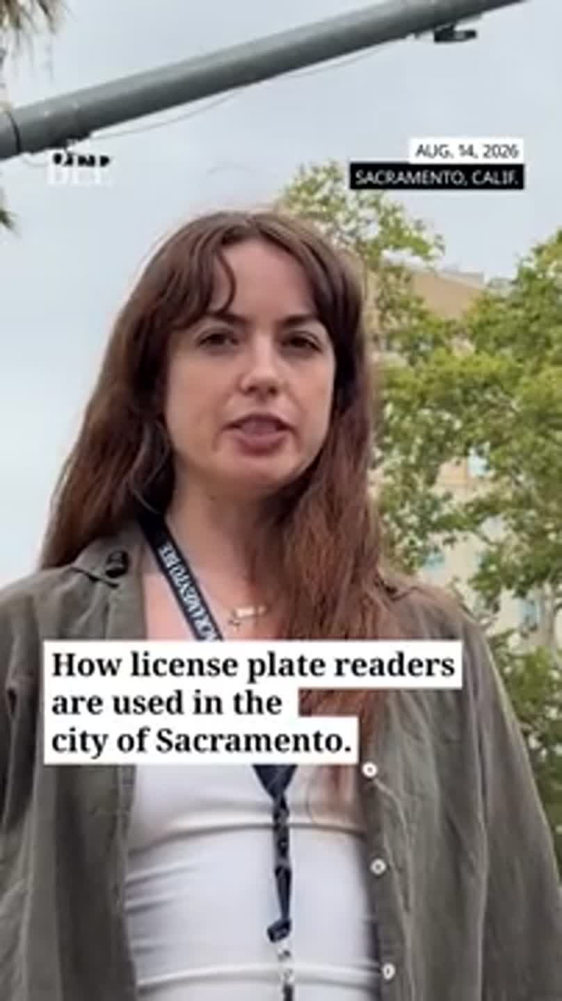 How license plate readers are used in the city of Sacramento