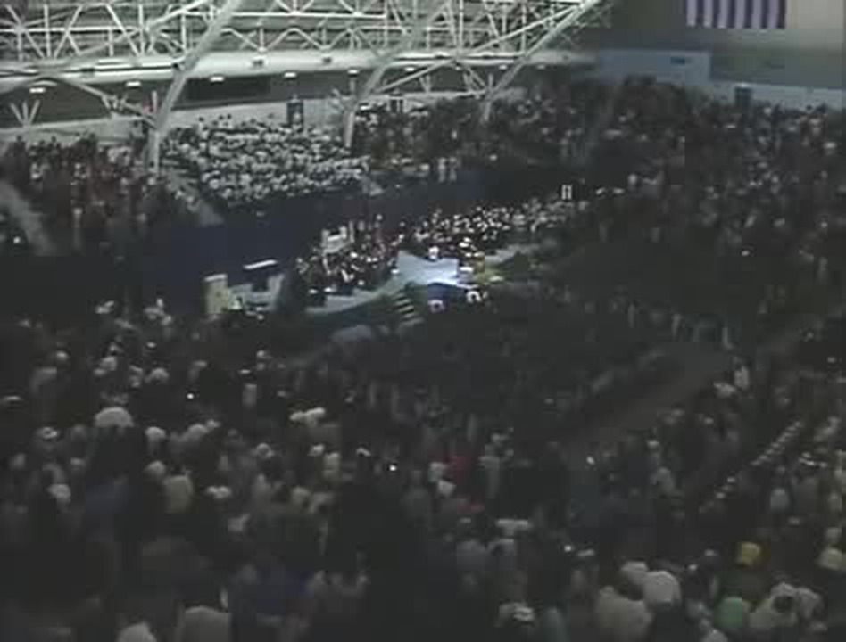 Pat Conroy invites the Citadel class of 2001 to his funeral