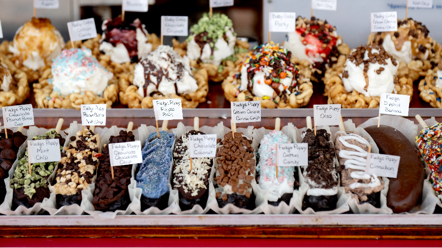 See the foods of the Grange Fair