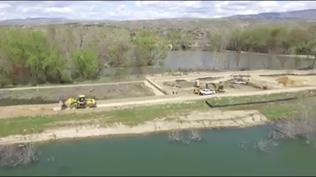 Cool temperatures could give Boise River flood fighters the break they need
