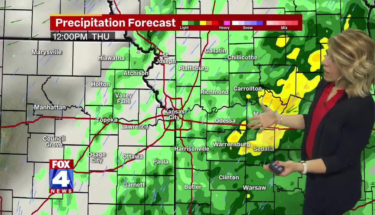 Rain gear will be needed as storms bring rain to Kansas City (Video ...