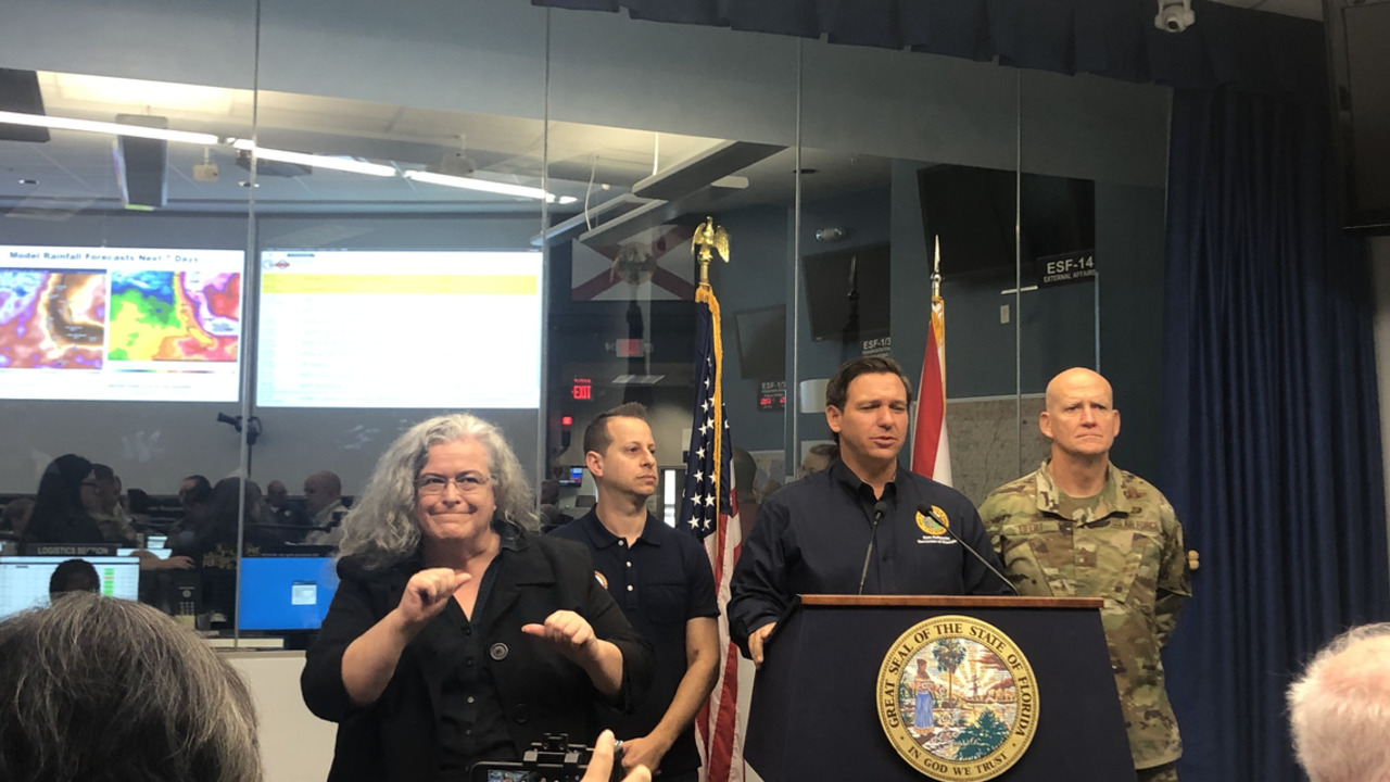 Expect some Hurricane Dorian evacuation announcements Saturday, DeSantis says