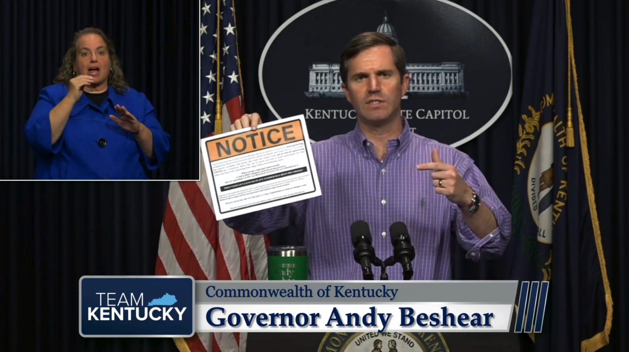 Beshear: Attendees of Easter weekend gatherings will be forced to quarantine