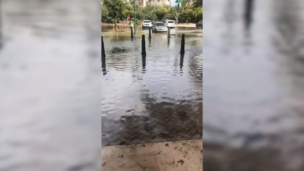 Fort Lauderdale roads under water as ‘king tide’ comes in