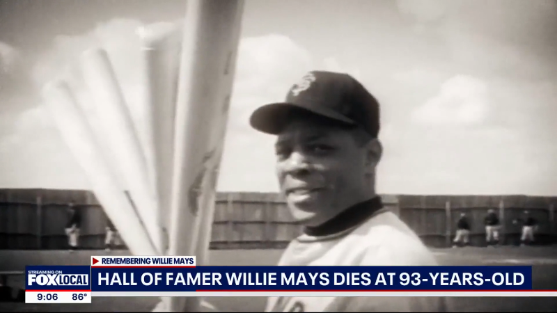 San Francisco Giants legend and baseball Hall of Famer Willie Mays dies at 93