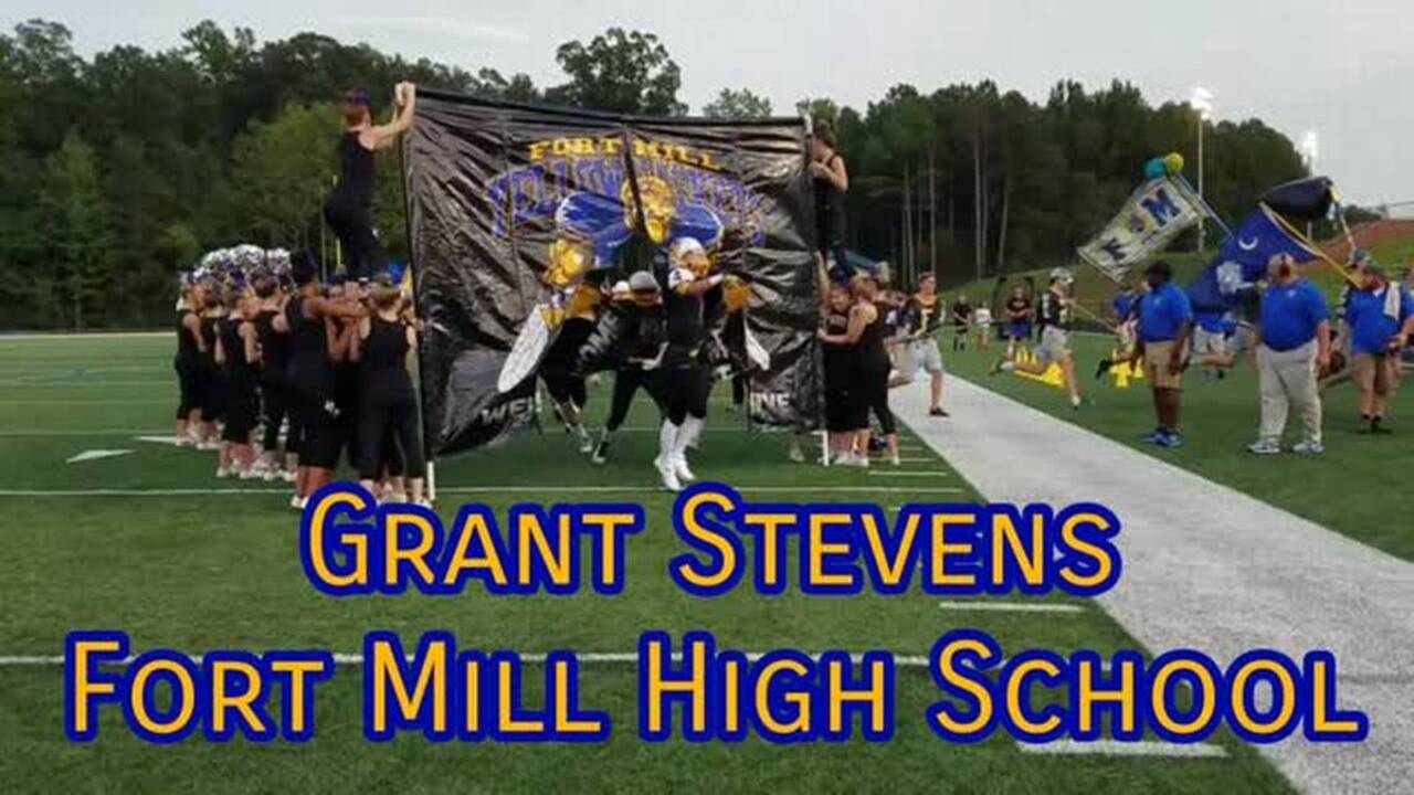 Grant Stevens of Fort Mill is catching on in the Jackets' passing game
