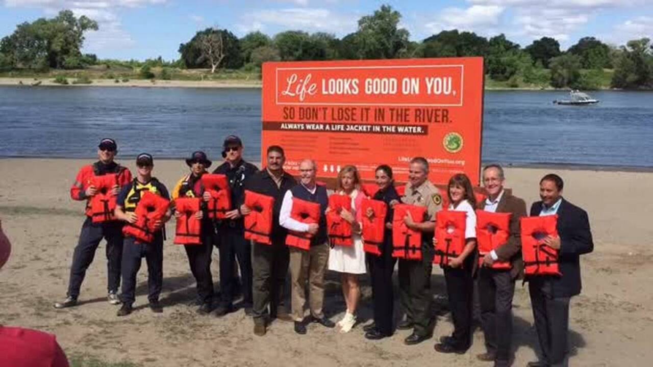 Officials stress use of life jackets