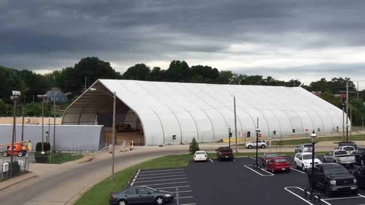 This is why Richland Creek was temporarily diverted in Belleville