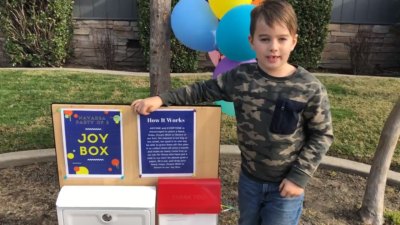 With Joy Box, Turlock family puts its own spin on the wishing-well idea
