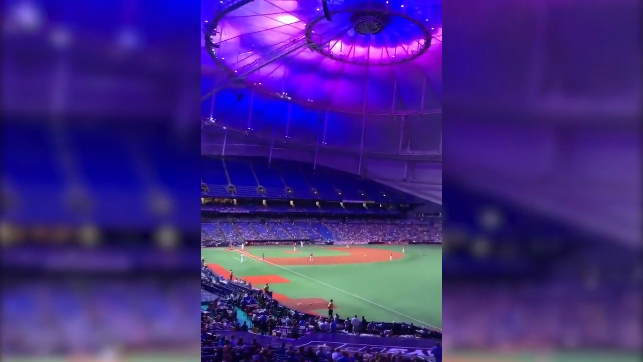 Power outage delays Angels and Rays game at St. Petersburg’s Tropicana Field