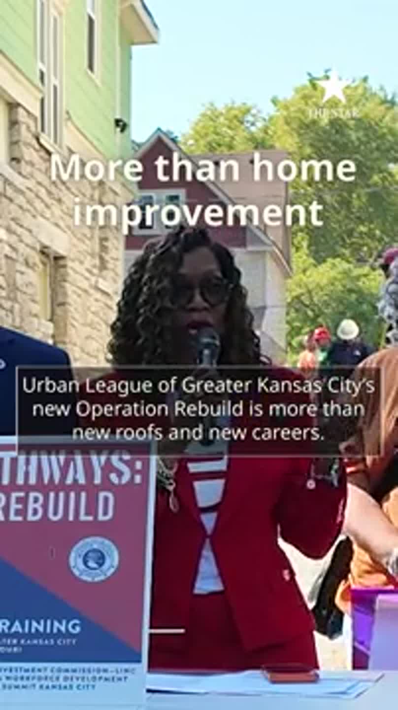Urban League's Operation Rebuild more than new roofs, new careers