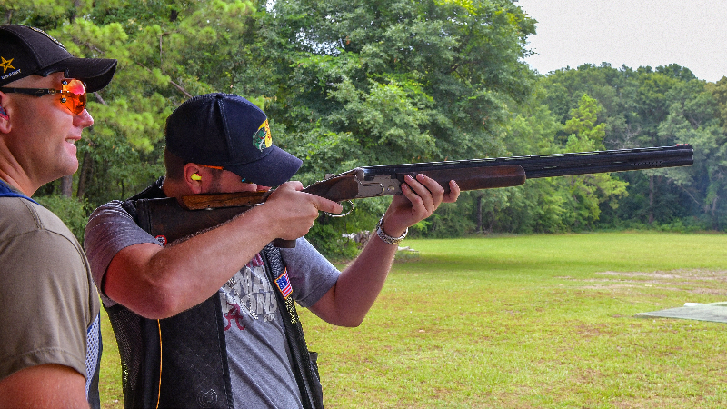 Reporter tests his shooting ‘skills’ against Olympic competitors
