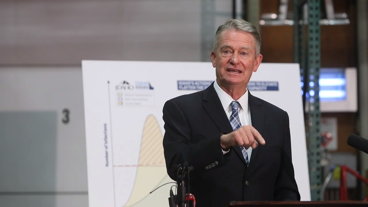RECORDED EARLIER: Gov. Little press conference on Idaho schools and parents