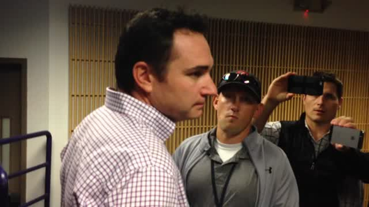 VIDEO: Huskies offensive coordinator Jonathan Smith after win over Utah State