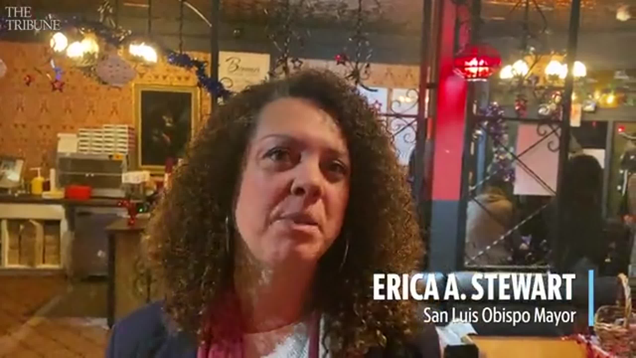 San Luis Obispo mayor Erica Stewart talks about future goals