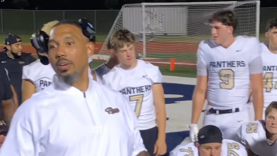 New Providence coach Perry Osbey gets game ball after first win