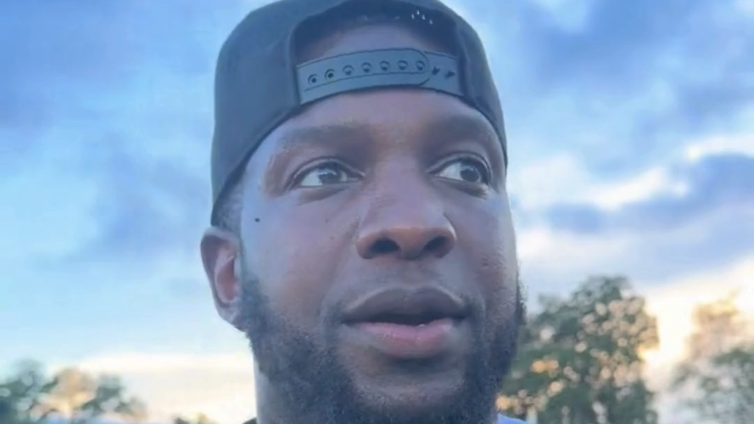 Hough coach DeShawn Baker talks after Saturday's win over Rock Hill Northwestern