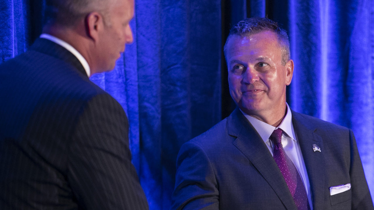 Watch David Cutcliffe’s reaction to ECU coach Mike Houston’s first job