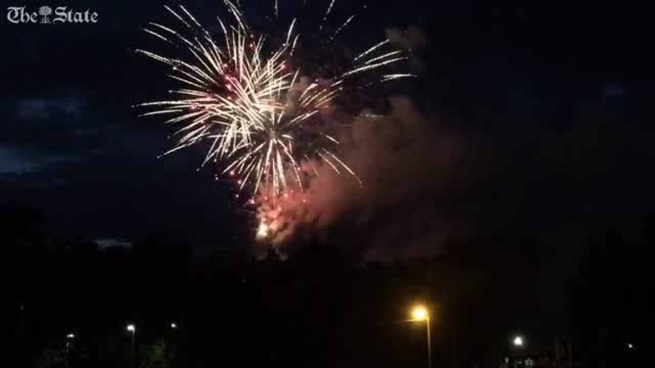 Where you can see fireworks displays in the Midlands on July 4