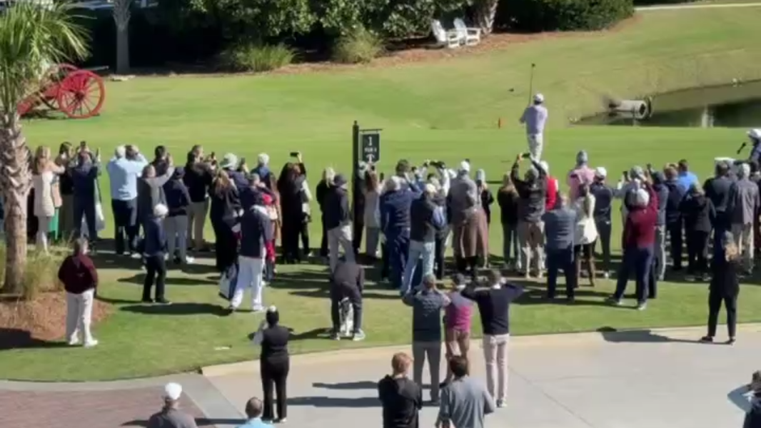 Hilton Head's Harbour Town Golf Links reopens with iconic cannon blast