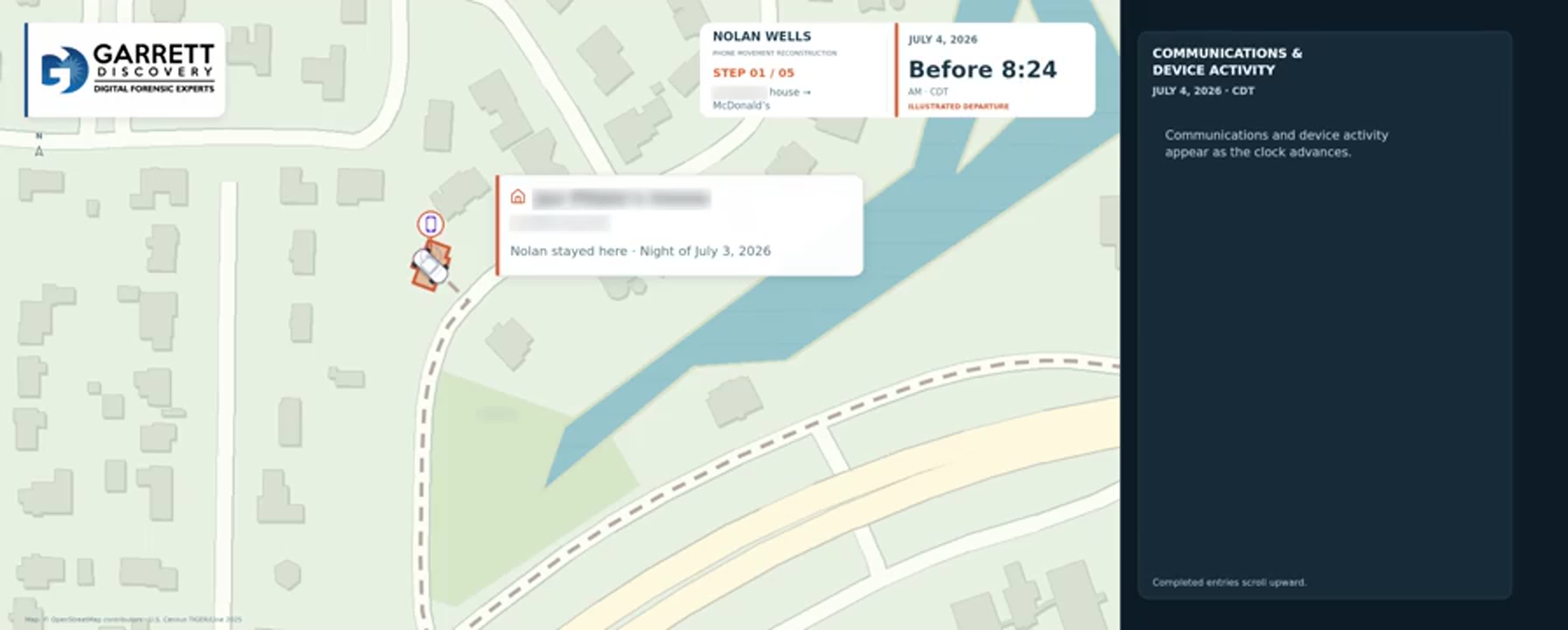 Nolan Wells cellphone tracking information