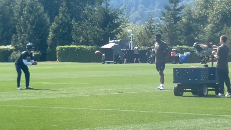 Cody White’s winding road to 1st NFL Seahawks TD. Keeping the ball: An adventure