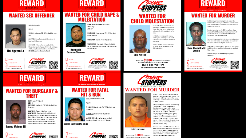 Pierce County's Most Wanted: The Men Who Have Evaded Capture Years Later