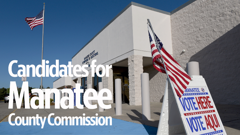 Candidates for the Manatee County Commission primary