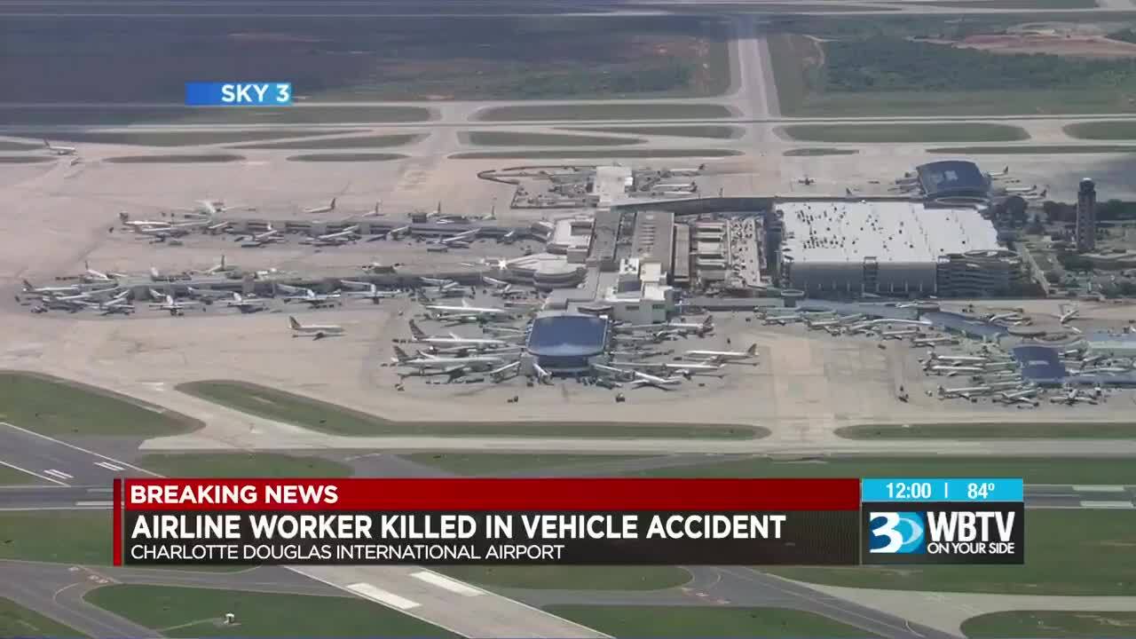 Charlotte airport worker dead in baggage vehicle accident