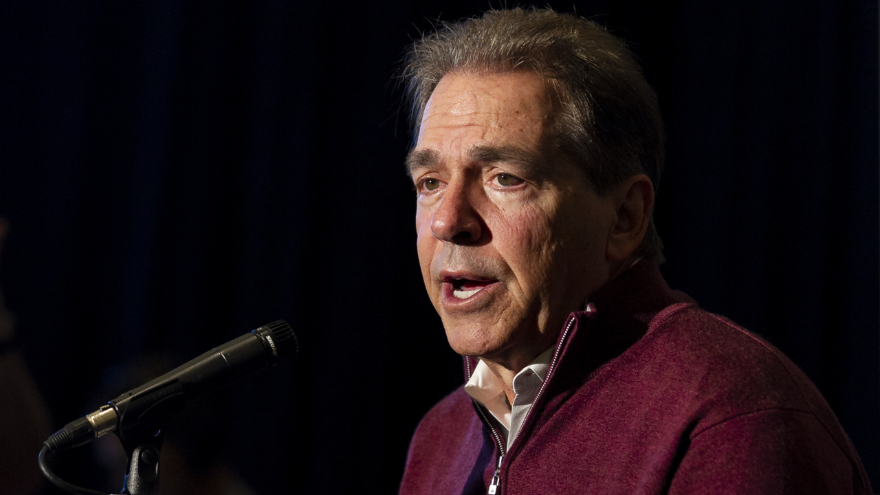 Nick Saban talks about recruiting in South Florida