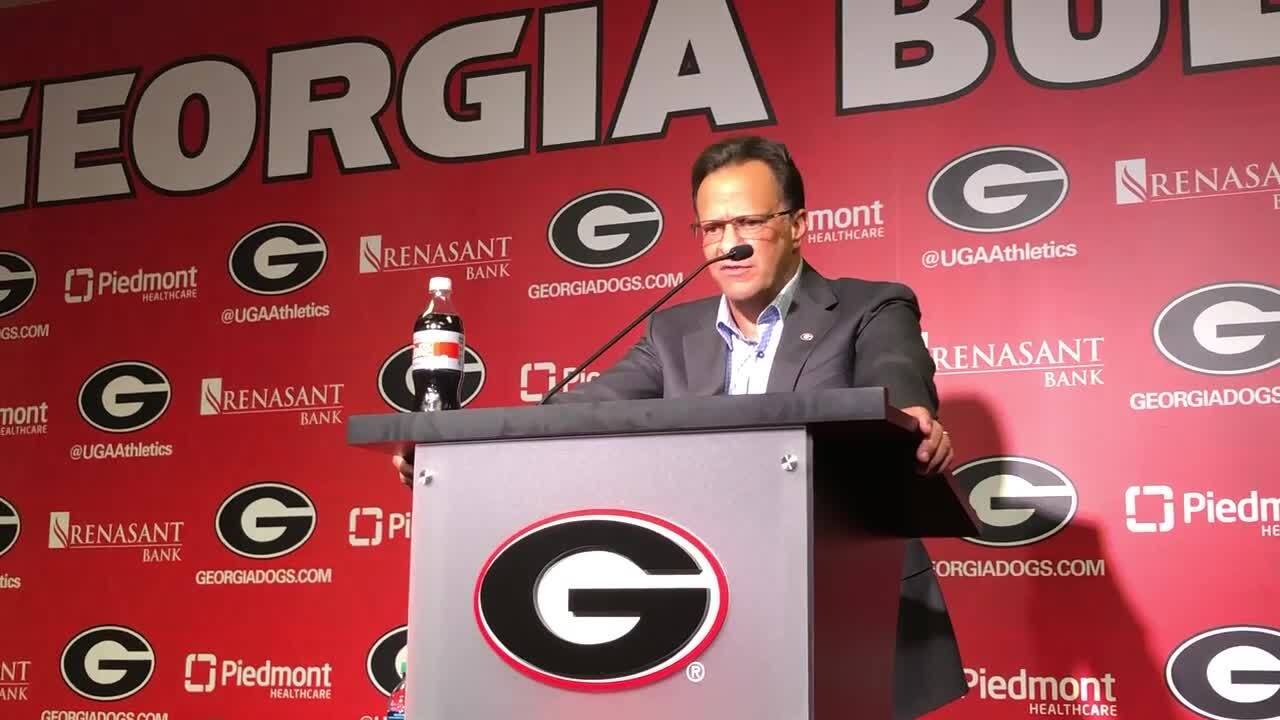UGA basketball head coach Tom Crean breaks down 100-66 win over Delaware State