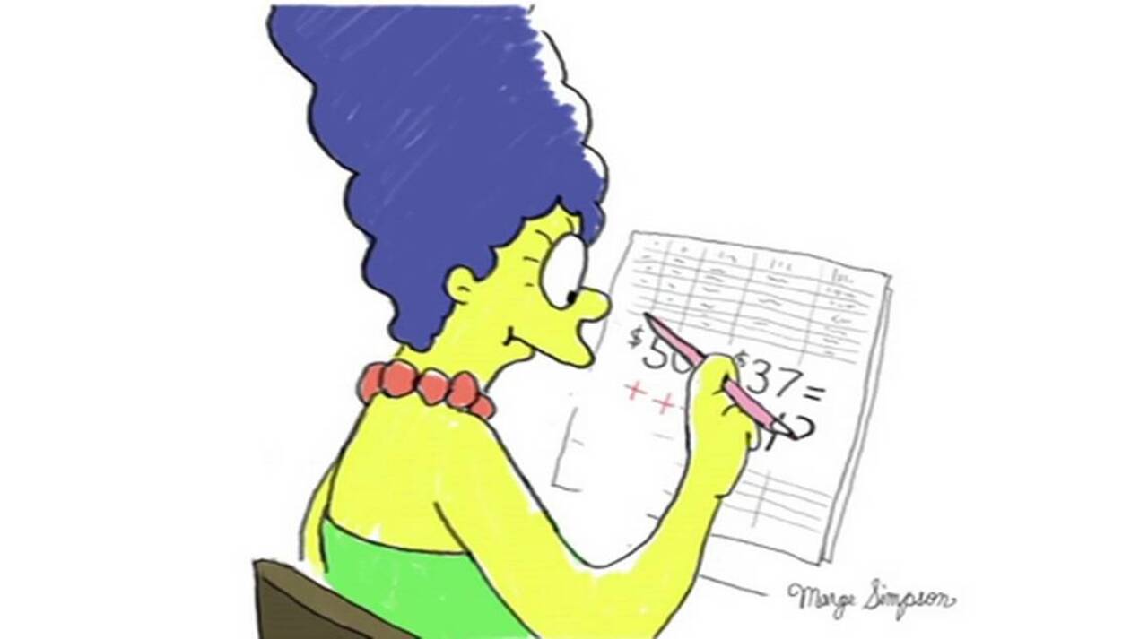Illustrated Interview | Marge Simpson