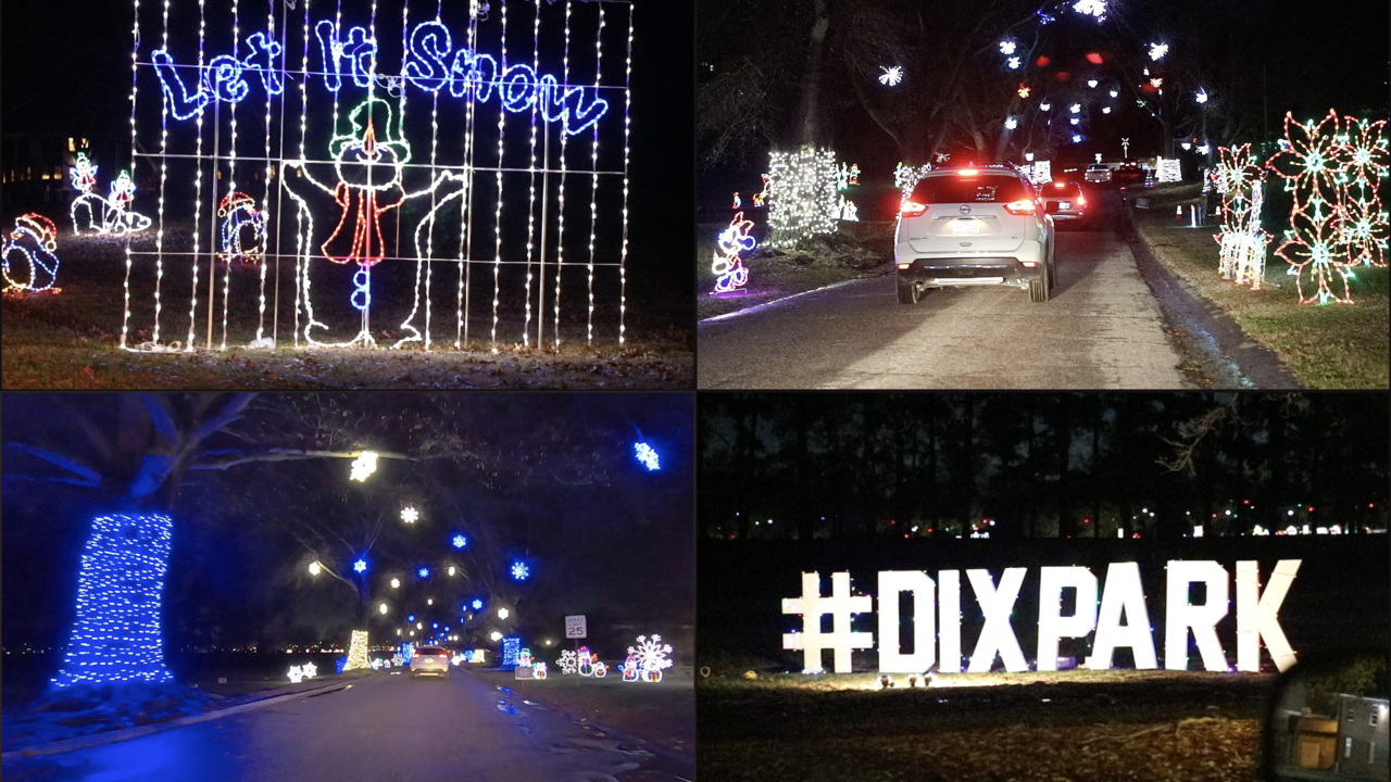 Looking for holiday light displays? A list of the brightest spots in the Triangle