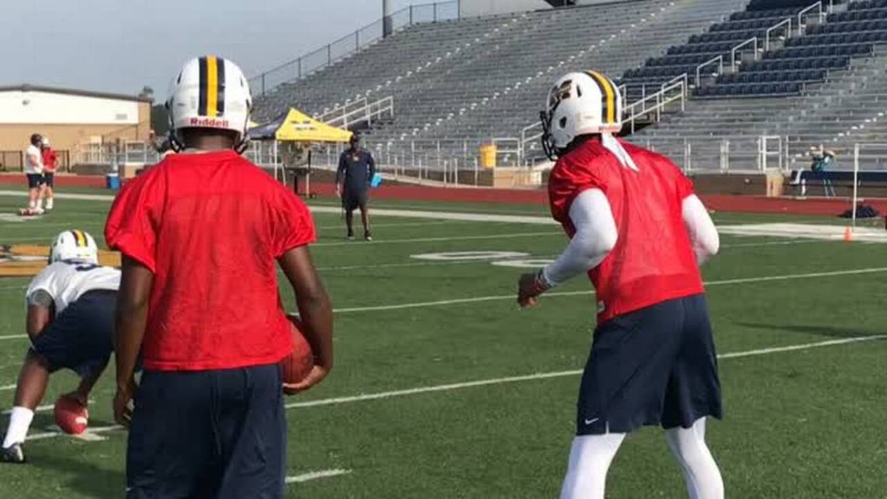 Gulf Coast gets first look at former Ohio State Buckeye Torrance Gibson playing QB