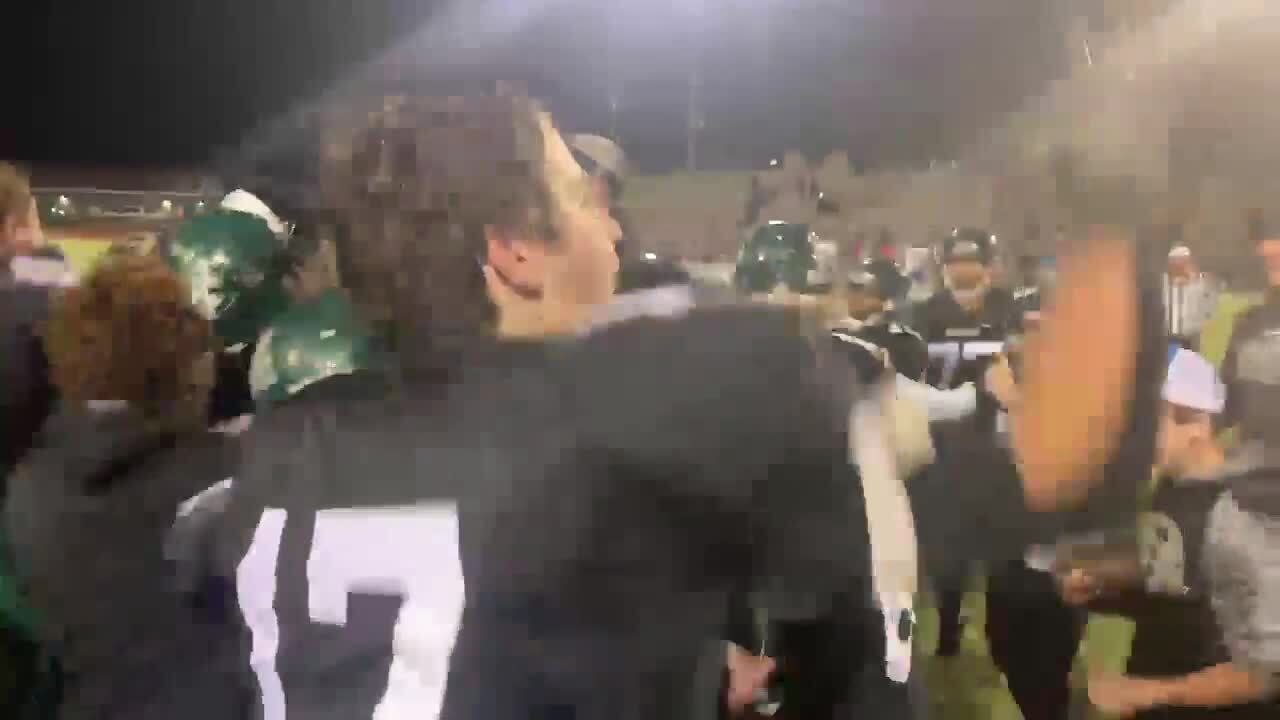 Raw video: Calvary Christian celebrates first football state title