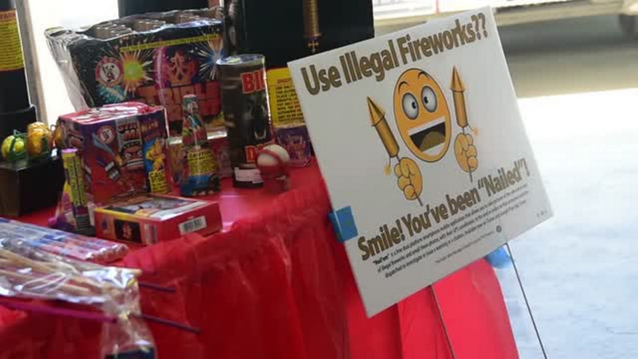 This is how people hurt themselves with fireworks