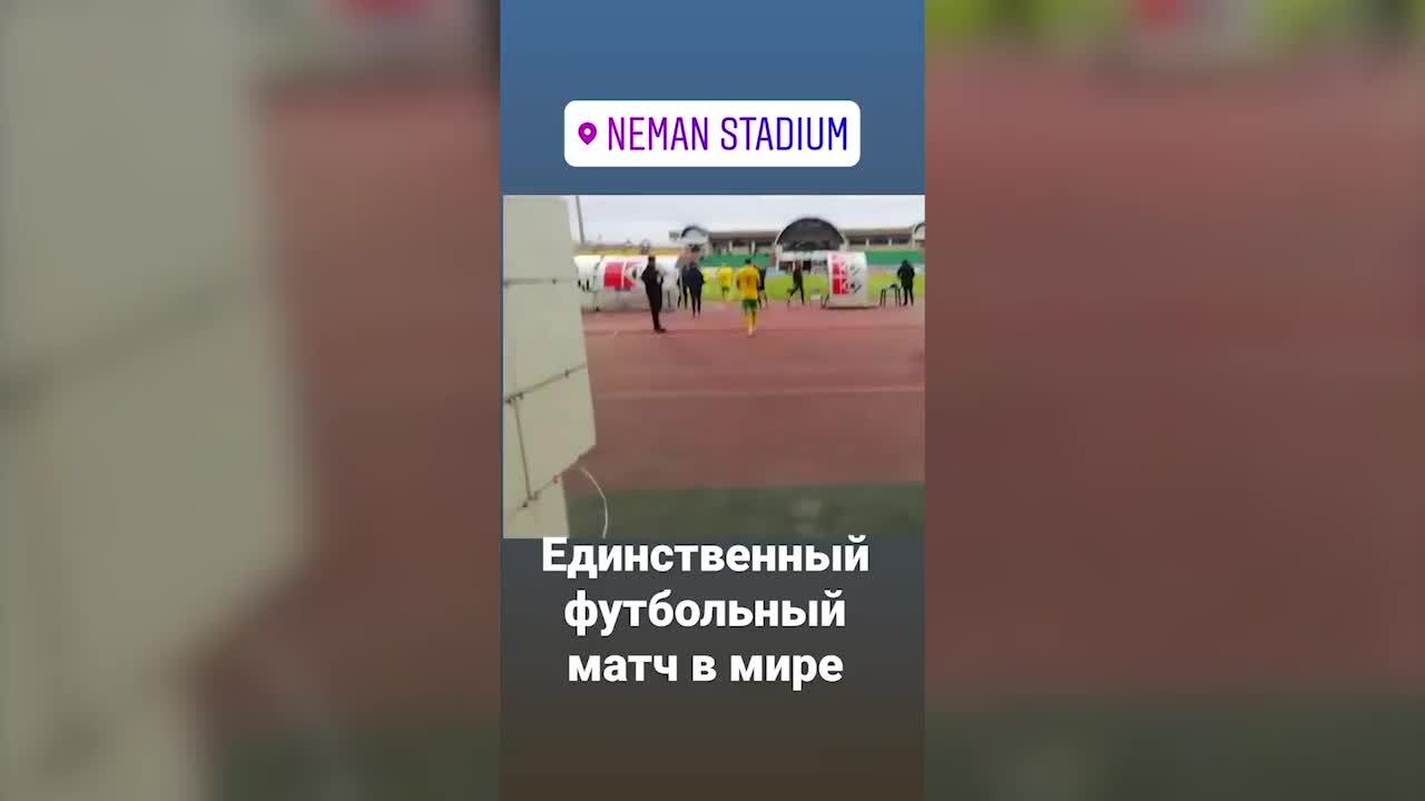 Players take field as Belarusian Premier League continues despite coronavirus