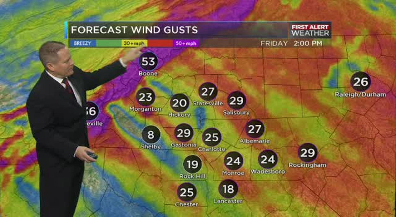 WBTV First Alert Weather forecast for 01.29.16 | Charlotte Observer