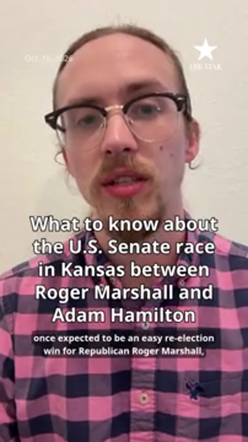 What to know about the U.S. Senate race in Kansas between Roger Marshall and Adam Hamilton