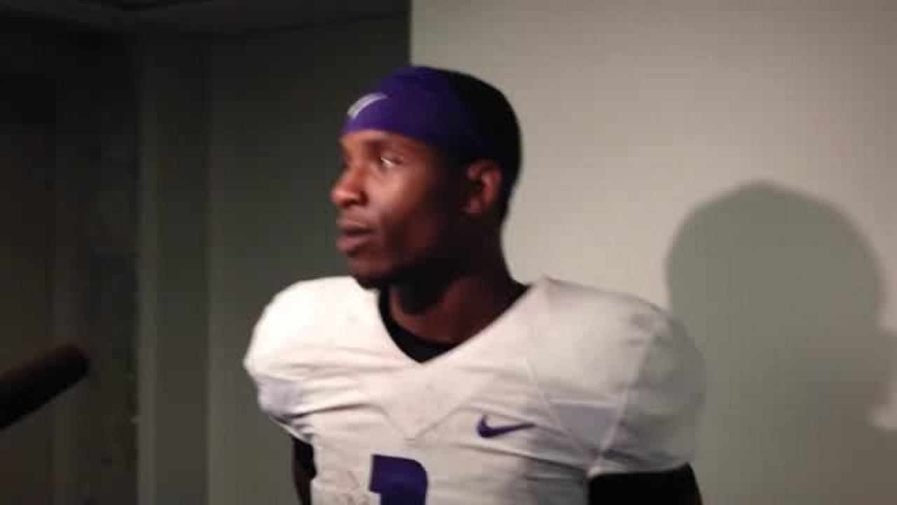 VIDEO: Huskies WR Jaydon Mickens talks about playing USC