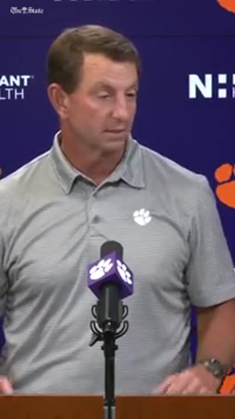 Dabo: 'Hate' UGA game cancellation, but understand it