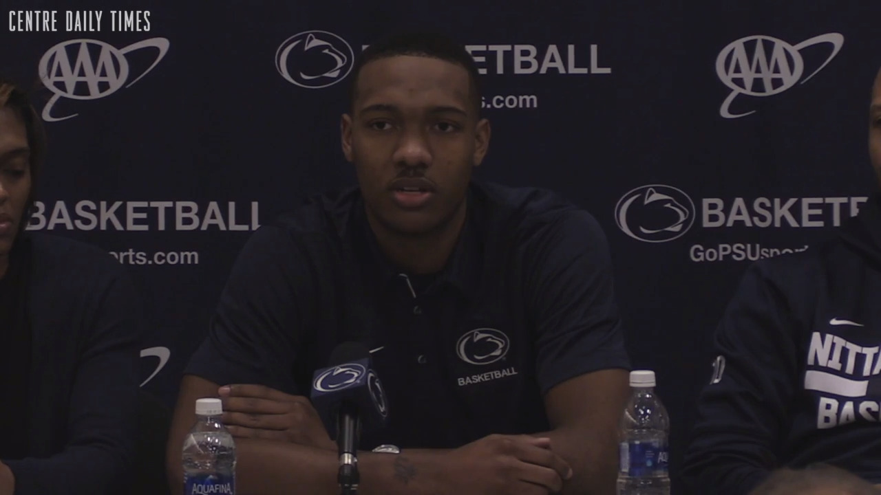 Penn State basketball guard Tony Carr says he sees a future in the NBA