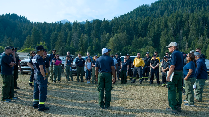 New wildfires discovered in and around Mount Rainier NP on Monday